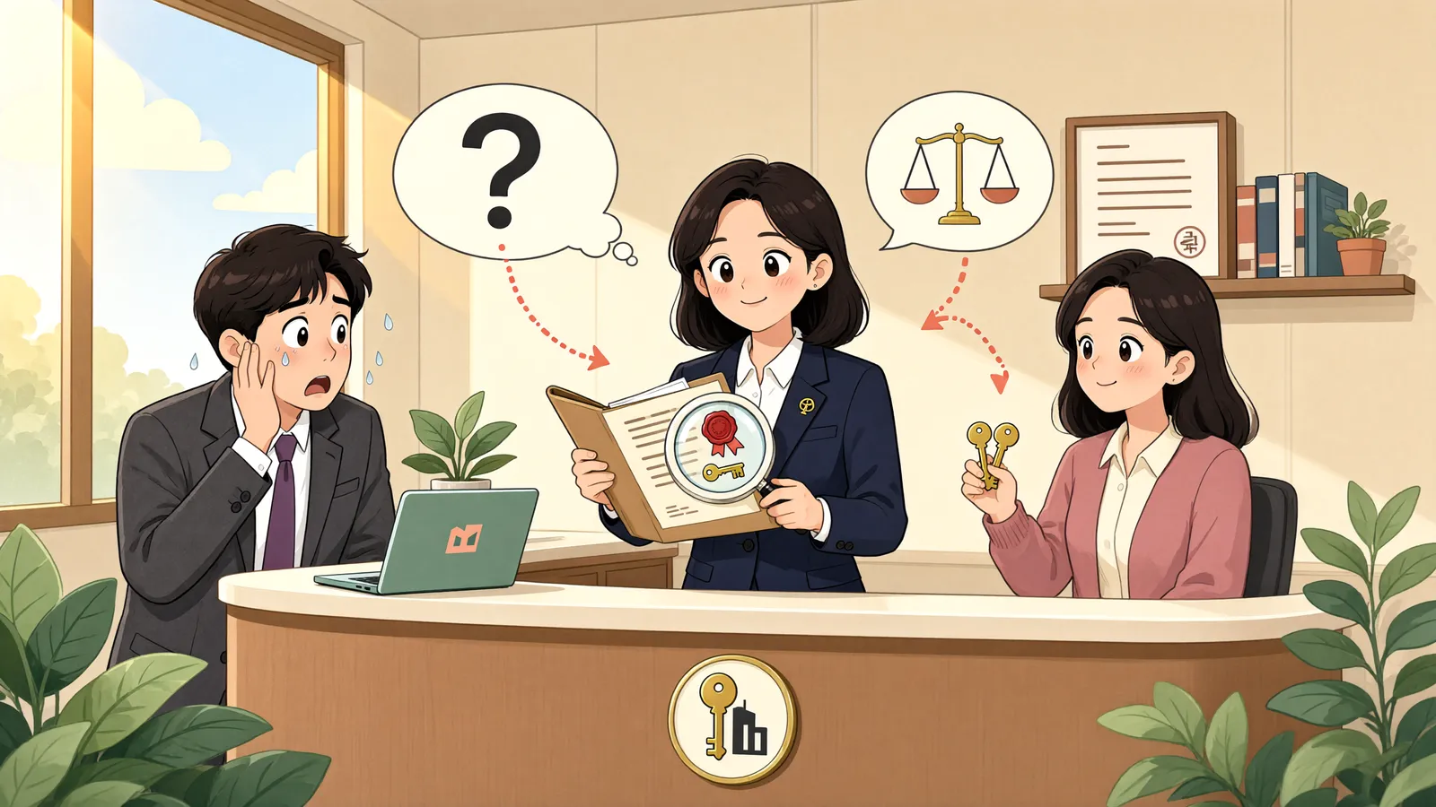 「수표를 갖고 있다는 전화, 제권판결을 뒤집을 수 있을까」 상황을 그린 삽화