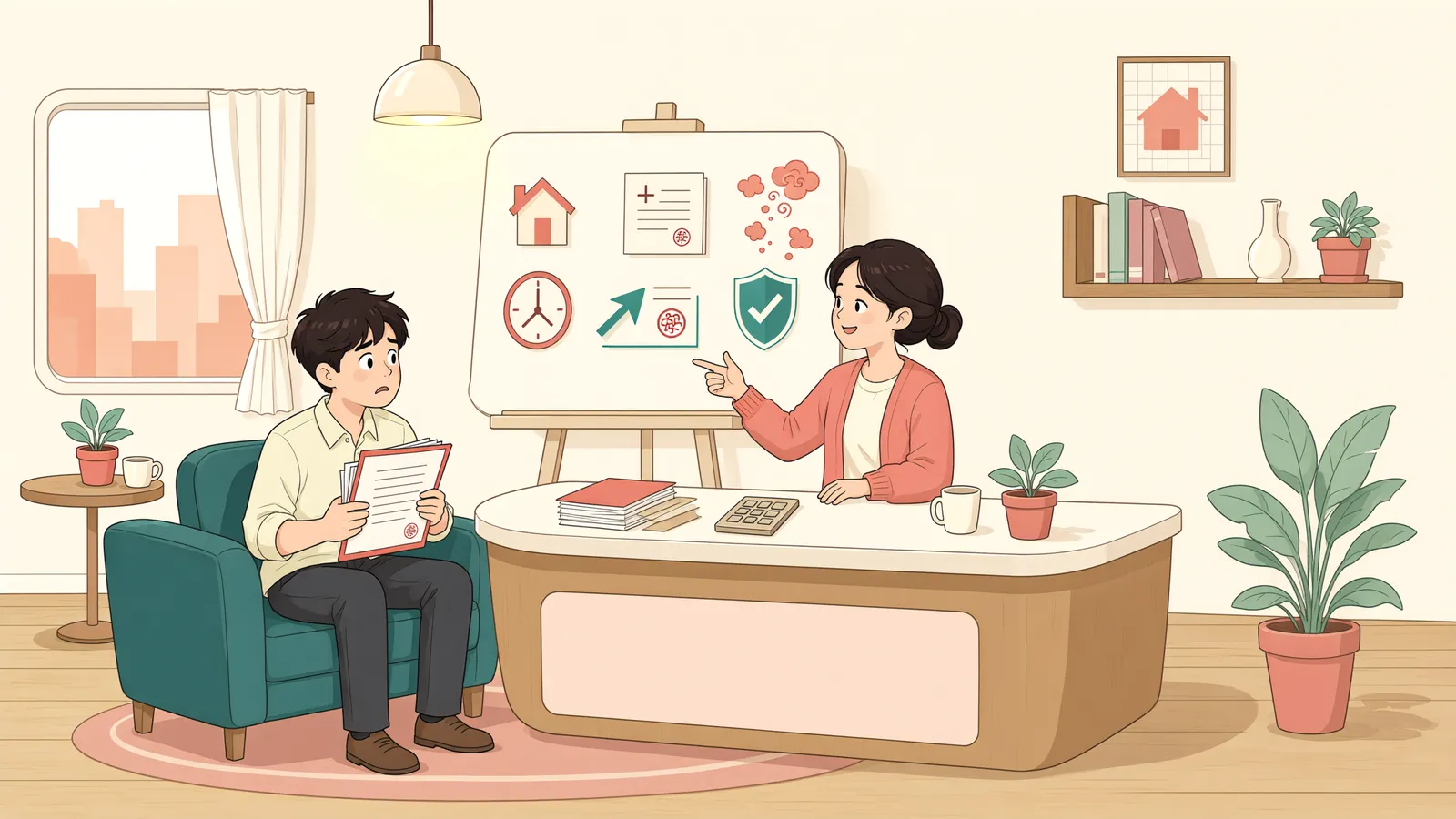 「주인이 사라졌다고 땅까지 주인 없는 땅일까」 상황을 그린 삽화