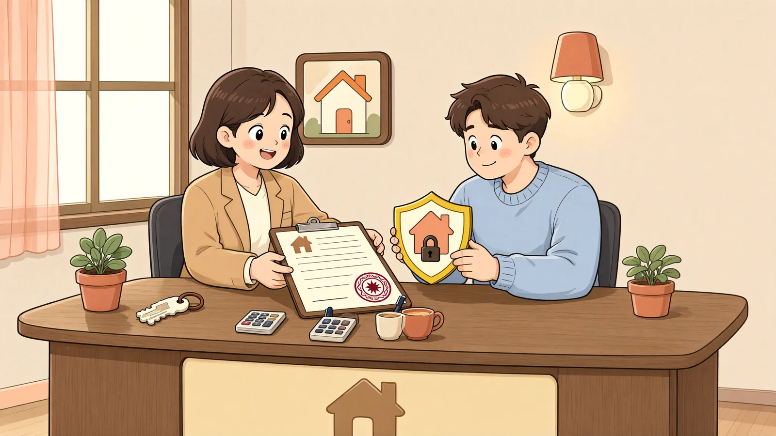 「갚고 난 가압류, 재산분할 청구에도 쓸 수 있을까」 상황을 그린 삽화