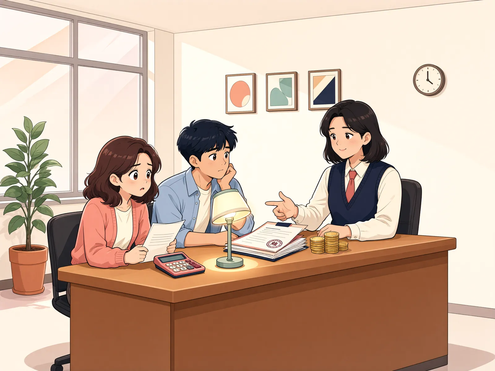 「임차권등기 비용, 임대인에게 청구할 수 있을까?」 상황을 그린 삽화