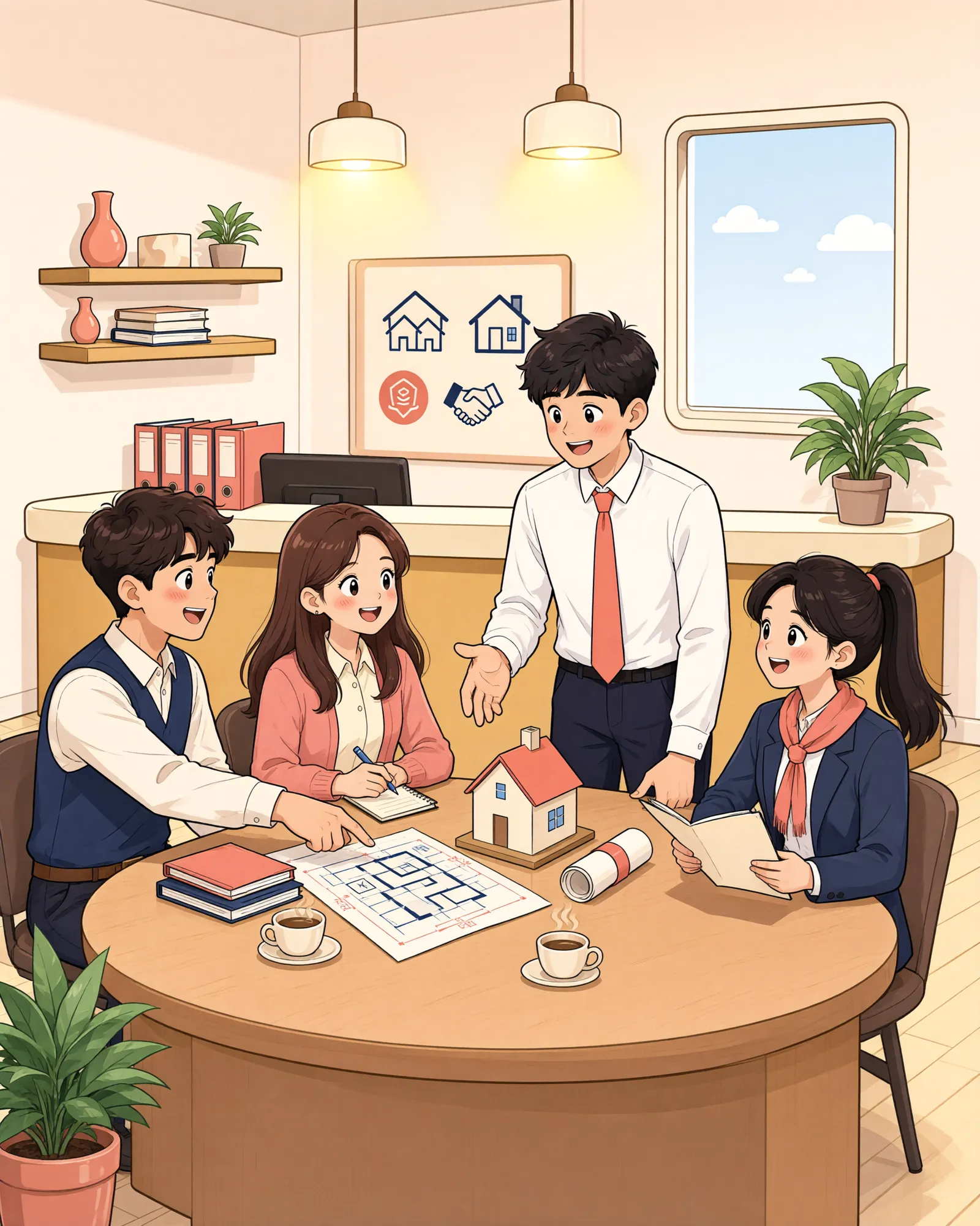 「공동수급체 공사대금, 구성원 채권자가 압류할 수 있을까?」 상황을 그린 삽화