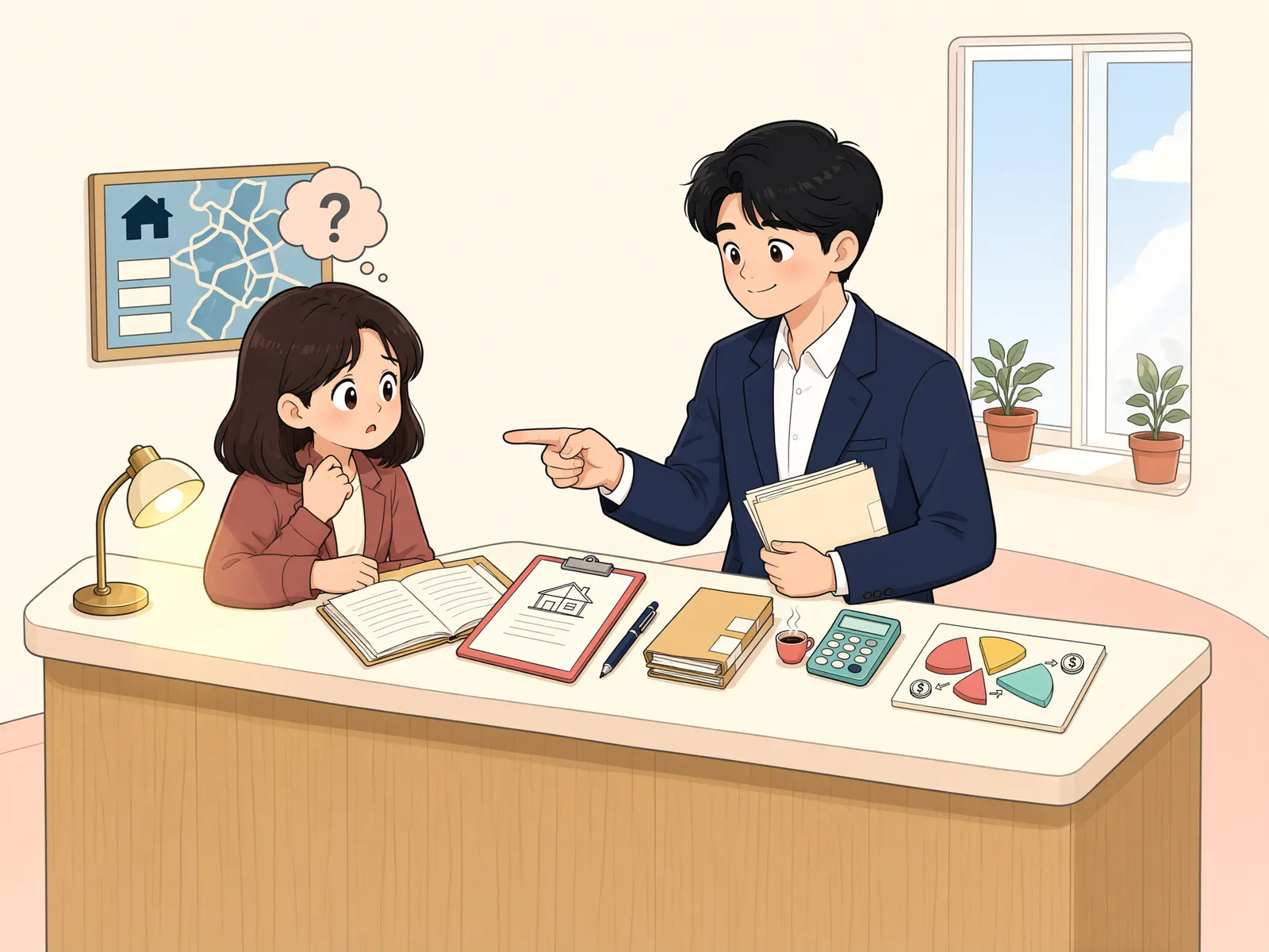 「배당요구 종기 전, 지급명령 정본을 꼭 보완하세요」 상황을 그린 삽화