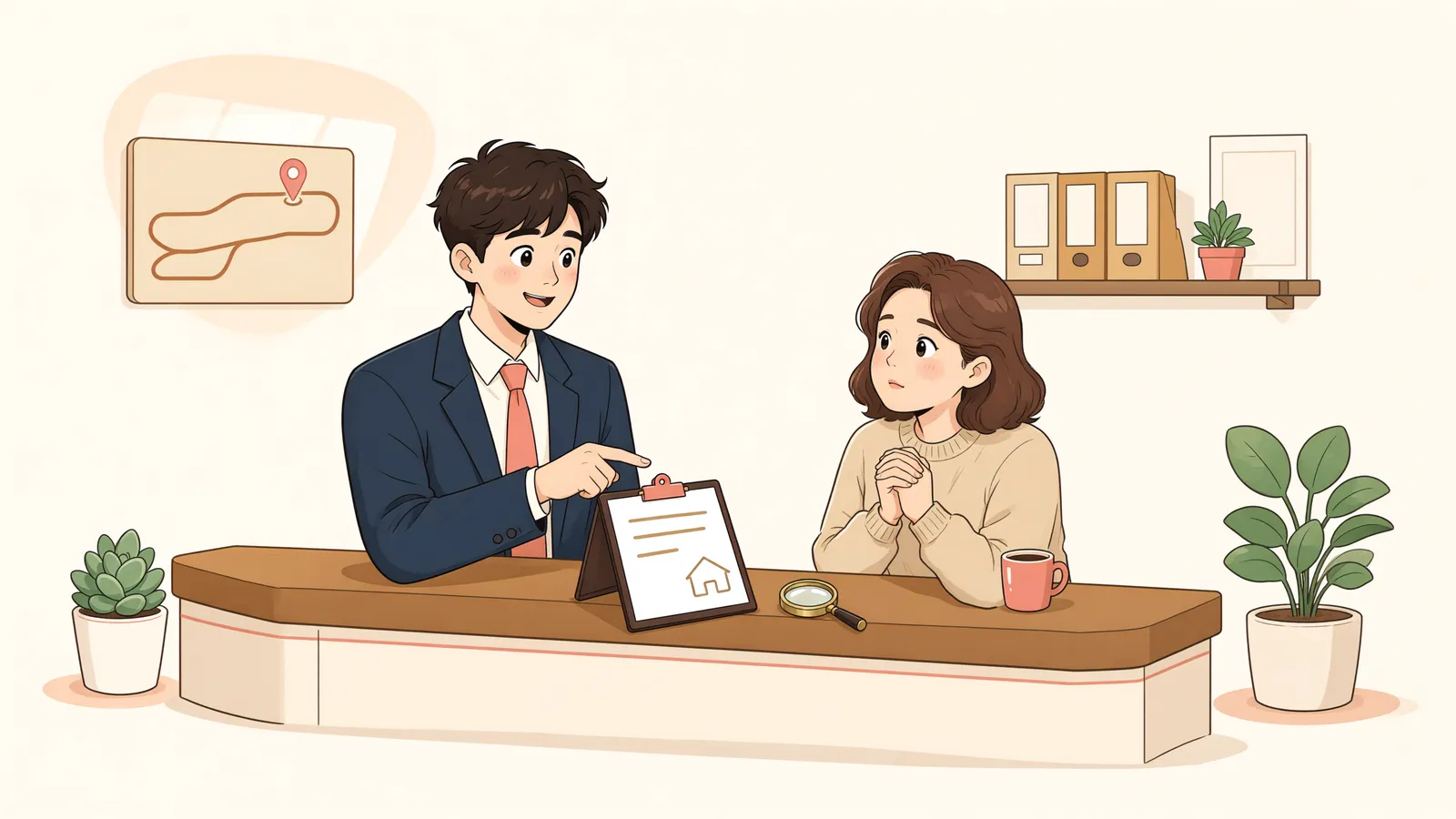 「내 건물에 살던 세월, 취득시효로 셀 수 있을까」 상황을 그린 삽화