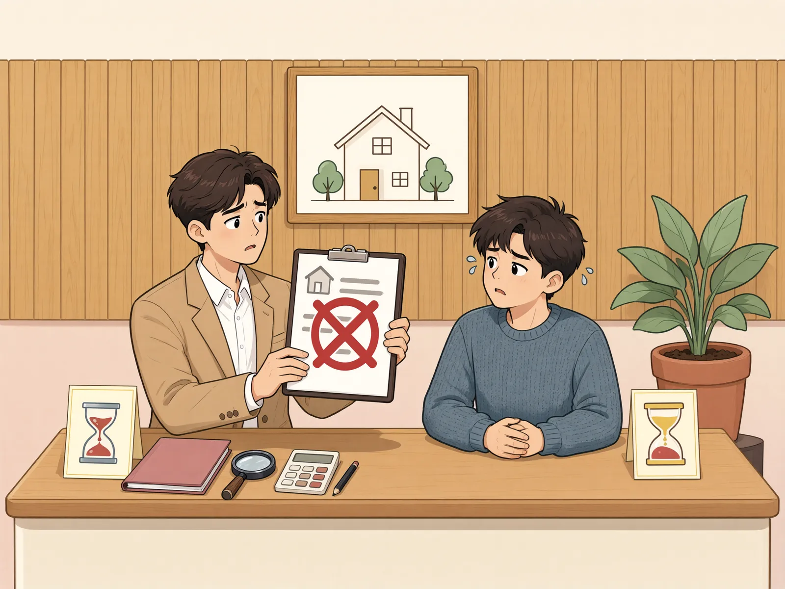 「상속을 포기한 딸의 채권, 확정된 전부명령만으로 넘어갈까」 상황을 그린 삽화