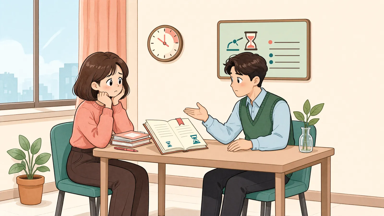 「가압류 때 본 근저당, 이제 와서 취소할 수 있을까」 상황을 그린 삽화