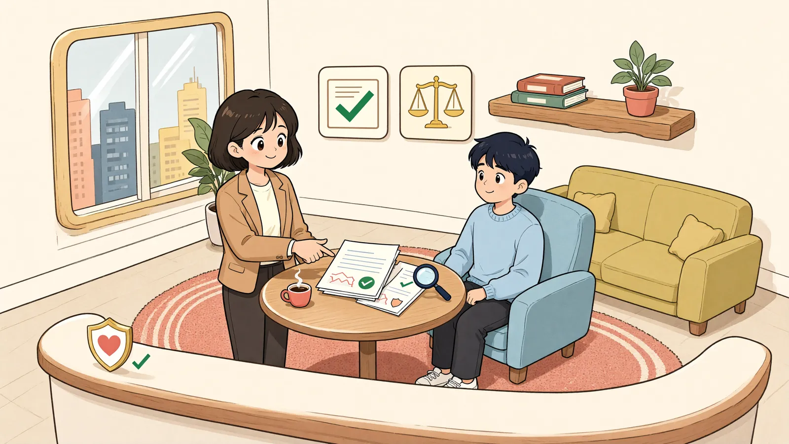 「급여에 전부명령이 있어도 개인회생을 신청할 수 있을까」 상황을 그린 삽화