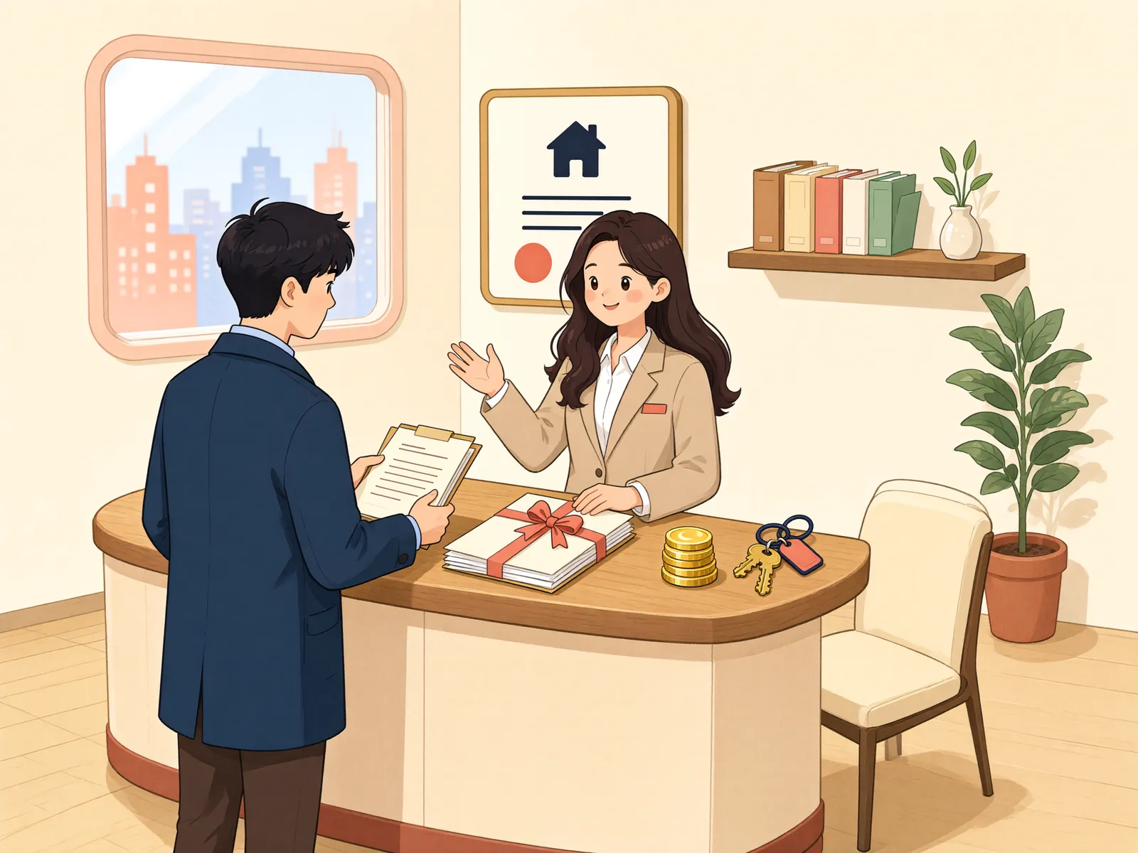 「채권양도 금지 약정 뒤 가압류까지… 누구에게 갚아야 할까」 상황을 그린 삽화