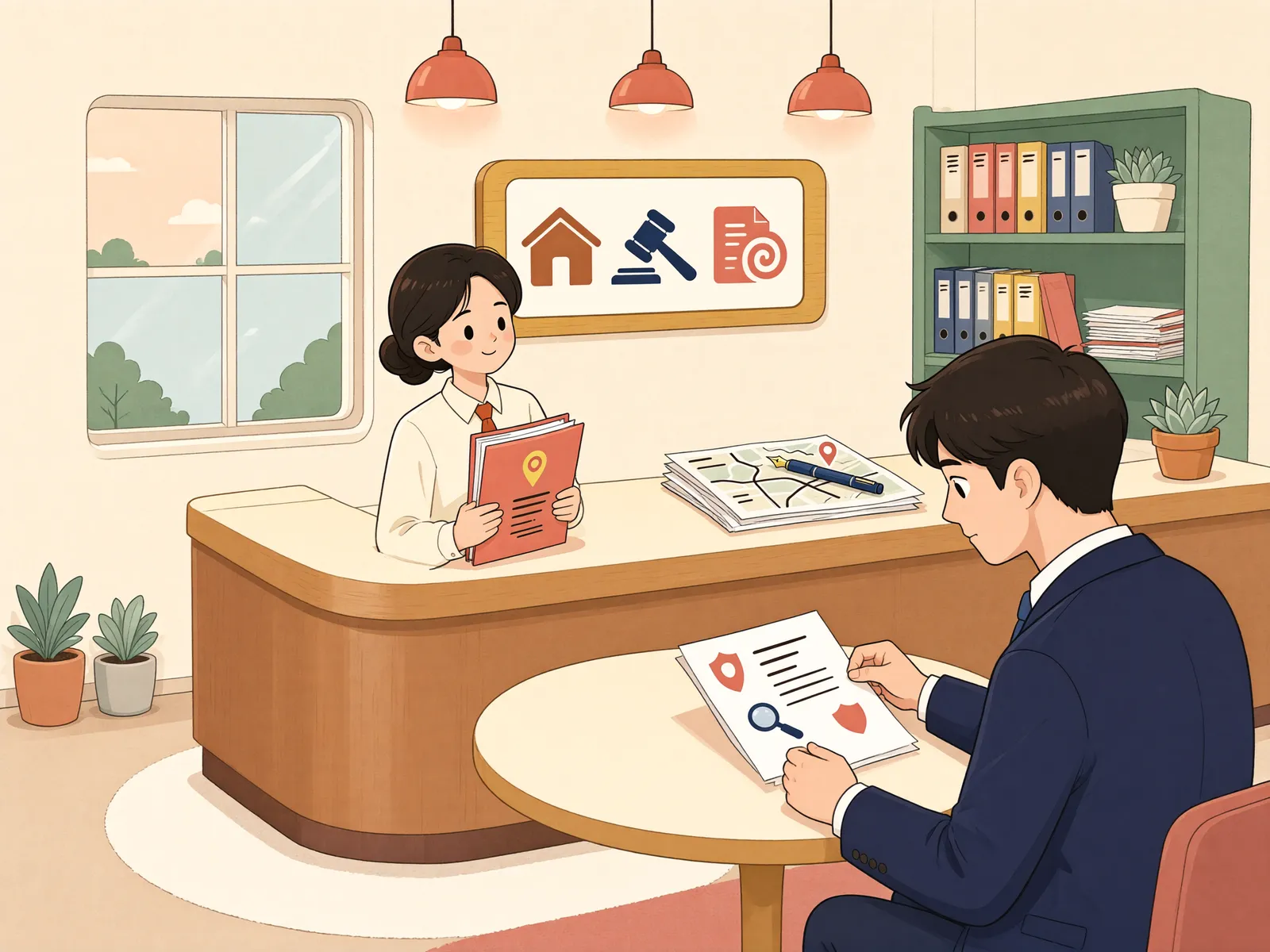 「소송비용만 남았다면, 재산명시를 신청할 수 있을까?」 상황을 그린 삽화