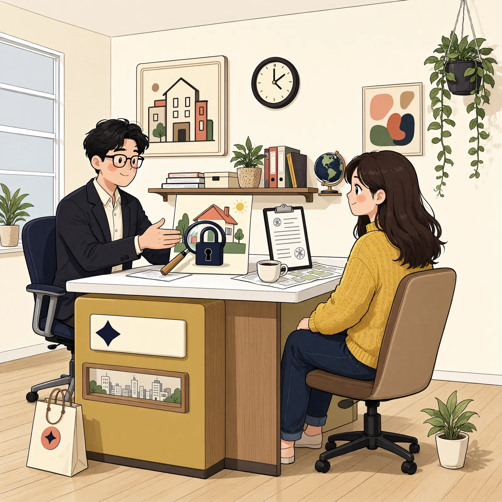 「공유 토지, 분할소송 전에도 처분금지가처분을 신청할 수 있을까」 상황을 그린 삽화