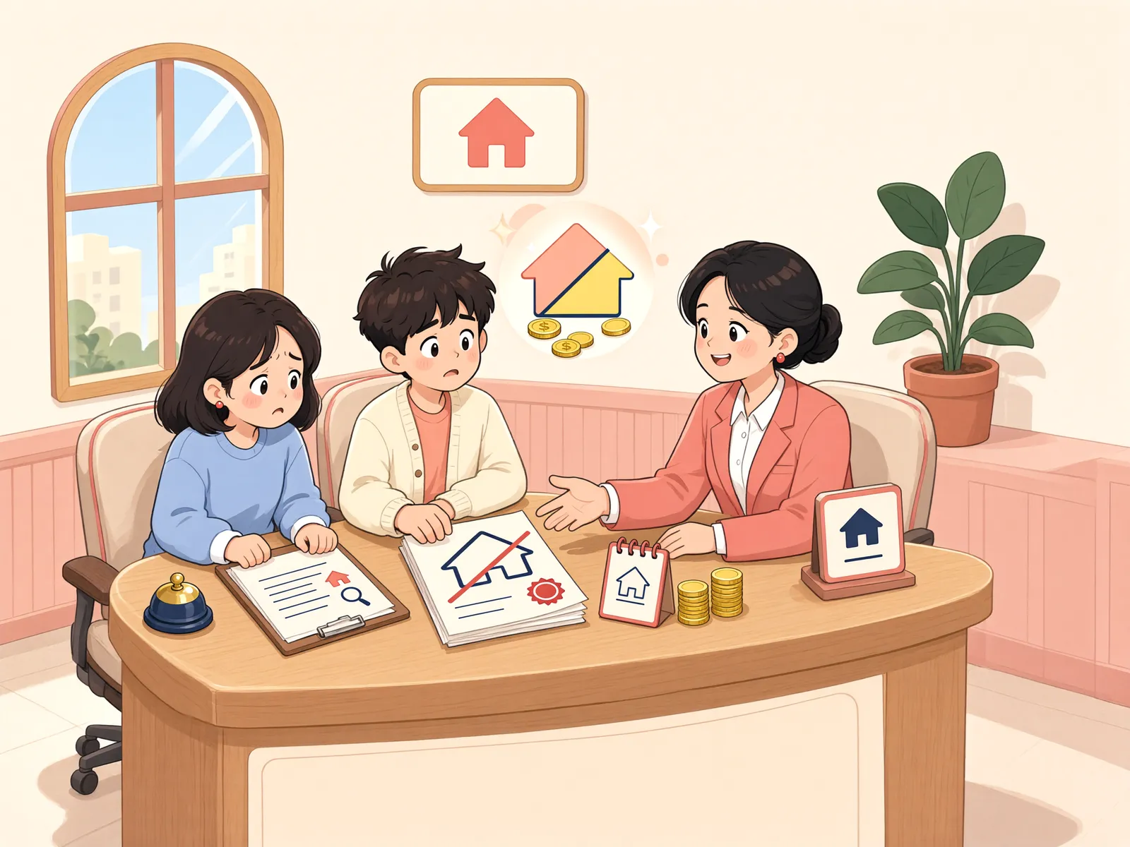 「재산분할금, 파산 면책에 걸림돌이 될까」 상황을 그린 삽화