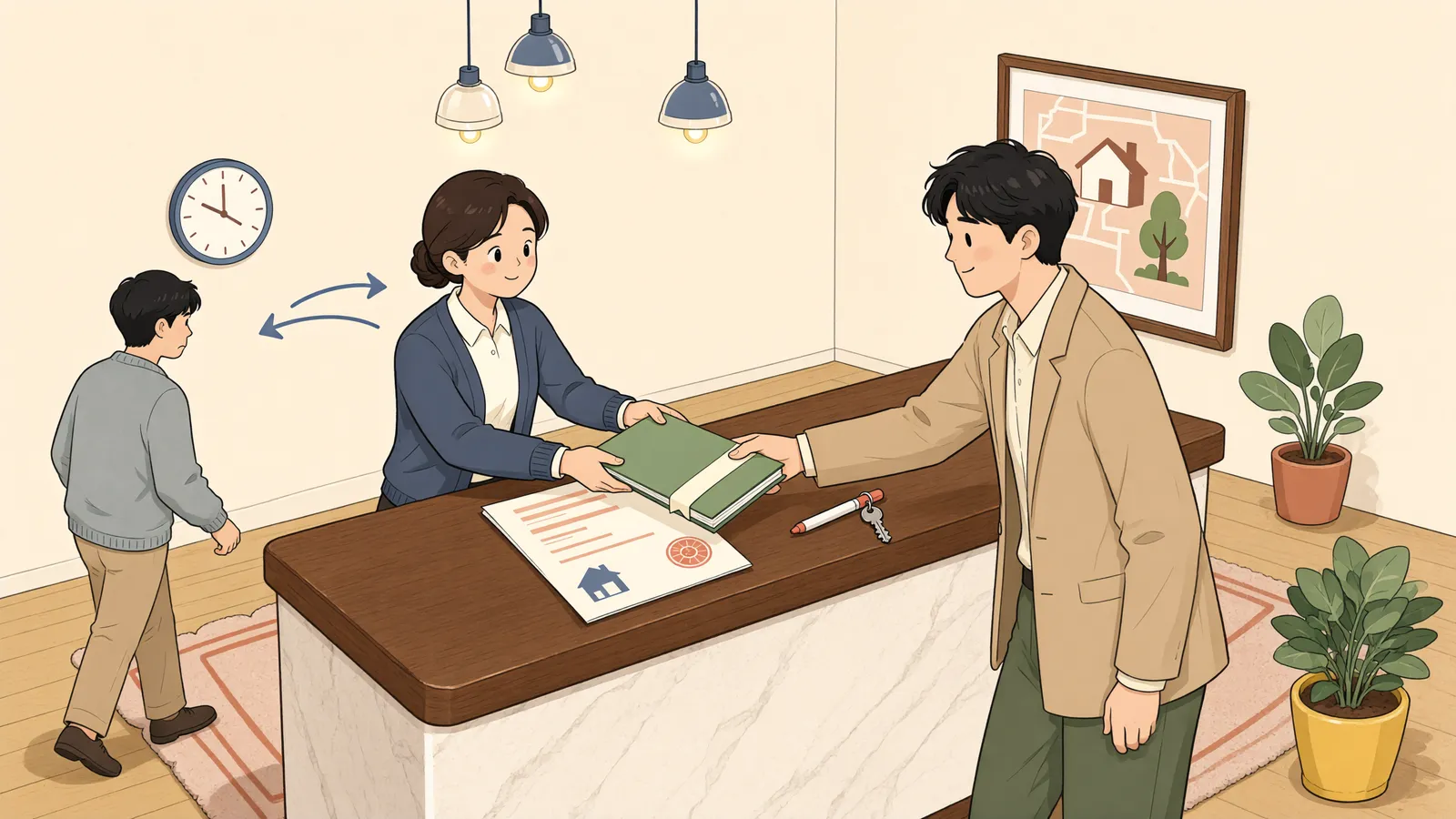 「대표로 소송해 이긴 돈, 선정자도 바로 집행할 수 있을까」 상황을 그린 삽화