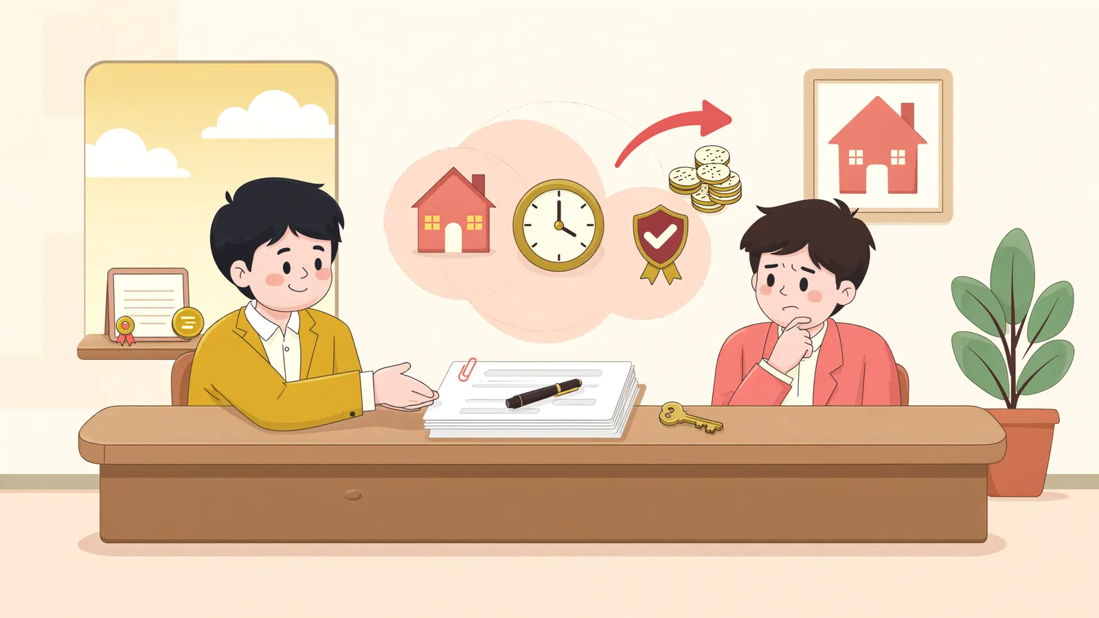 「배당요구 종기는 지났는데, 선순위 근저당권 채권액을 고칠 수 있을까」 상황을 그린 삽화