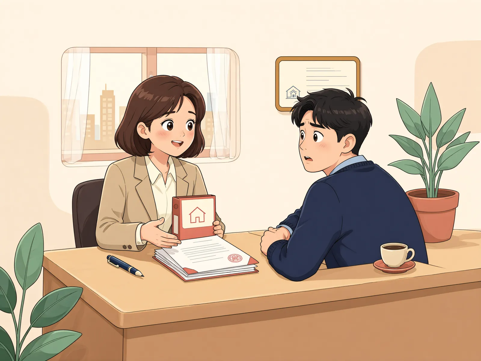 「담보가등기만 믿었다가 배당에서 빠진 채권자」 상황을 그린 삽화