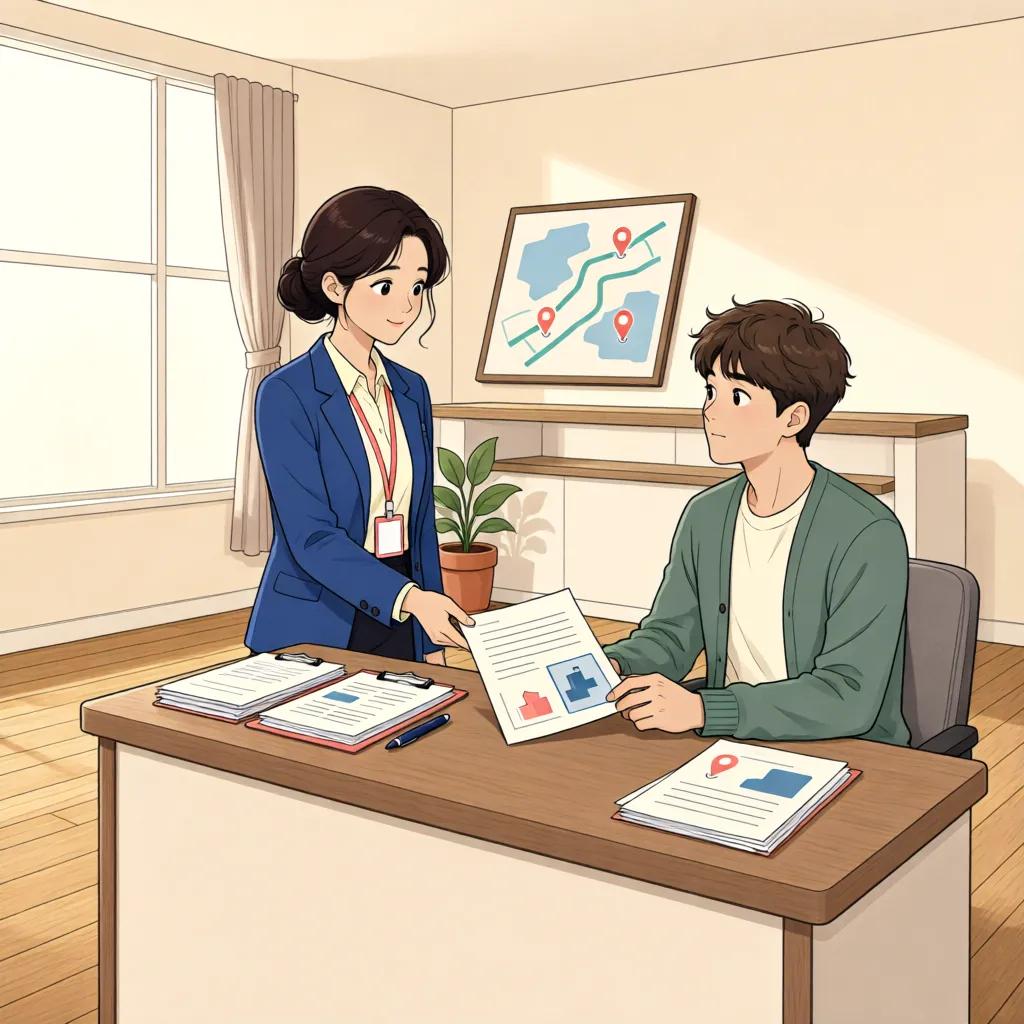「공유물분할 소송 중, 부동산 전체를 묶어둘 수 있을까?」 상황을 그린 삽화