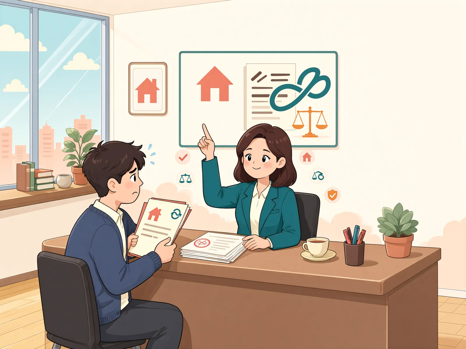 「내 채권보다 큰 금액까지 취소를 구할 수 있을까」 상황을 그린 삽화