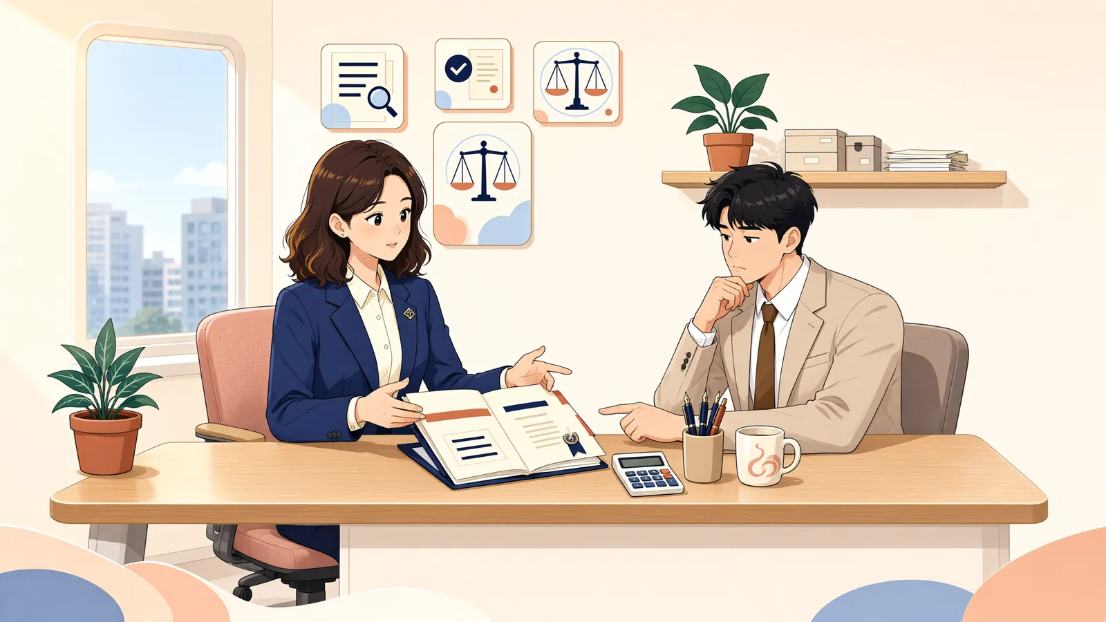「환급금채권을 넘겨받았어도, 경정청구까지 할 수 있을까」 상황을 그린 삽화