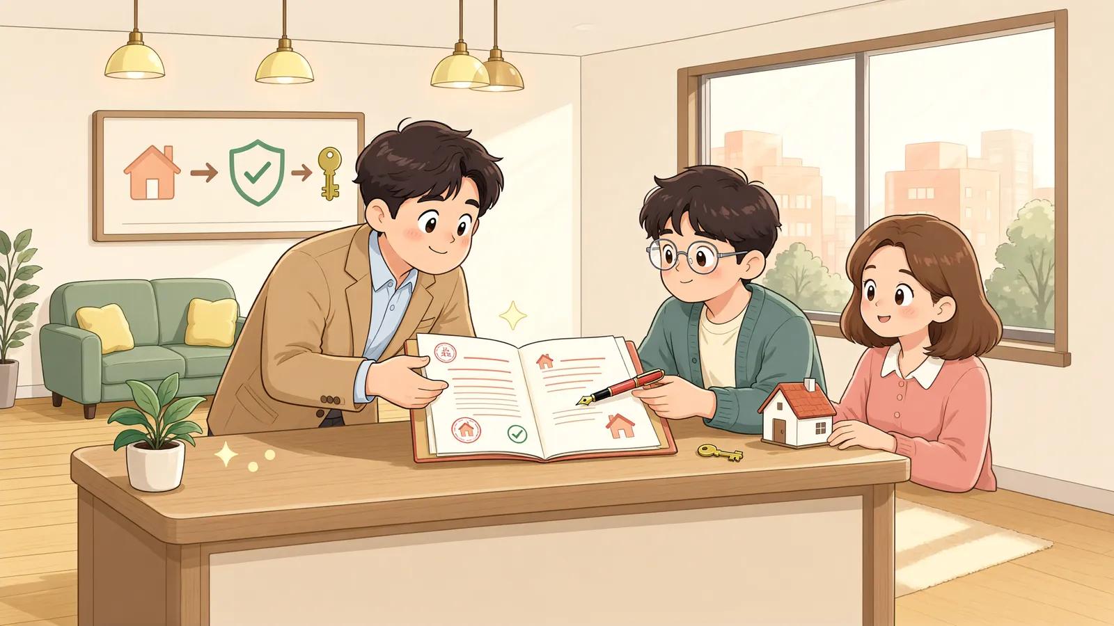 「대금이 남은 장비, 제3자에게도 소유권을 주장할 수 있을까」 상황을 그린 삽화