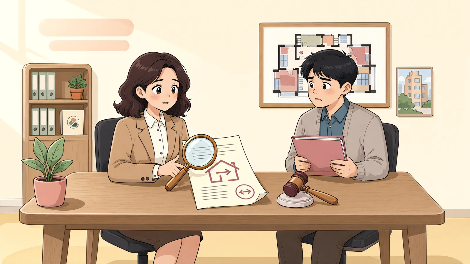 「가압류 뒤 생긴 전부금채권, 피보전권리를 바꿀 수 있을까」 상황을 그린 삽화