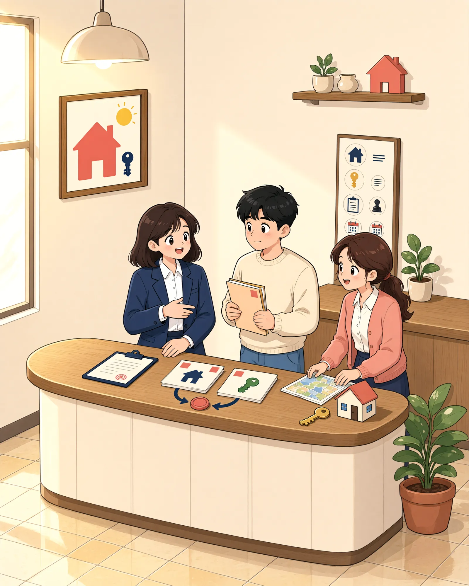「양도 통지는 왔는데 압류도 겹쳤다면, 공탁은 어떻게 할까」 상황을 그린 삽화