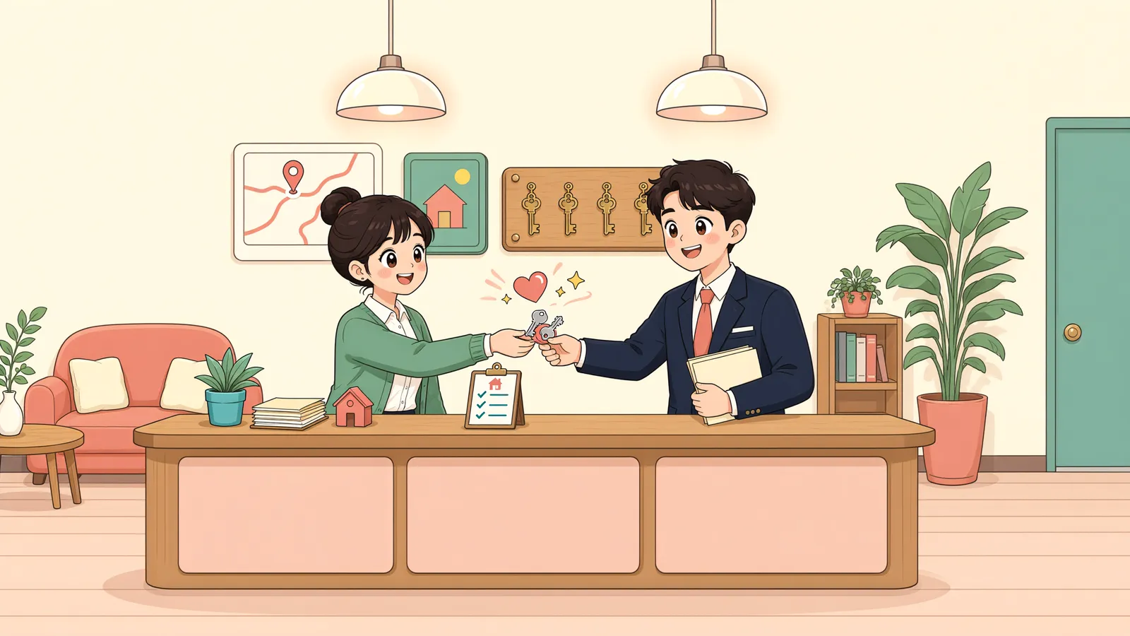 「기계는 납품됐는데, 약속한 성능은 어디로 갔을까」 상황을 그린 삽화