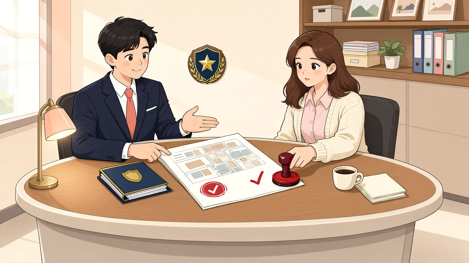 「학교법인 기본재산으로 등기된 땅, 명의신탁자는 돌려받을 수 있을까」 상황을 그린 삽화