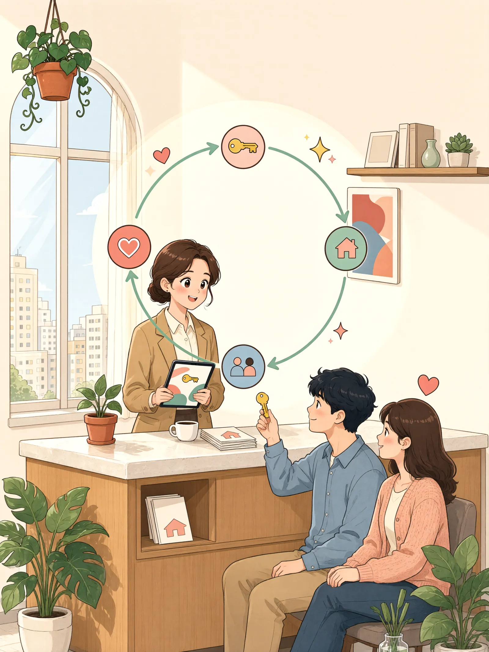 「섞여버린 밀가루, 원래 주인에게 돌려줄 수 있을까」 상황을 그린 삽화