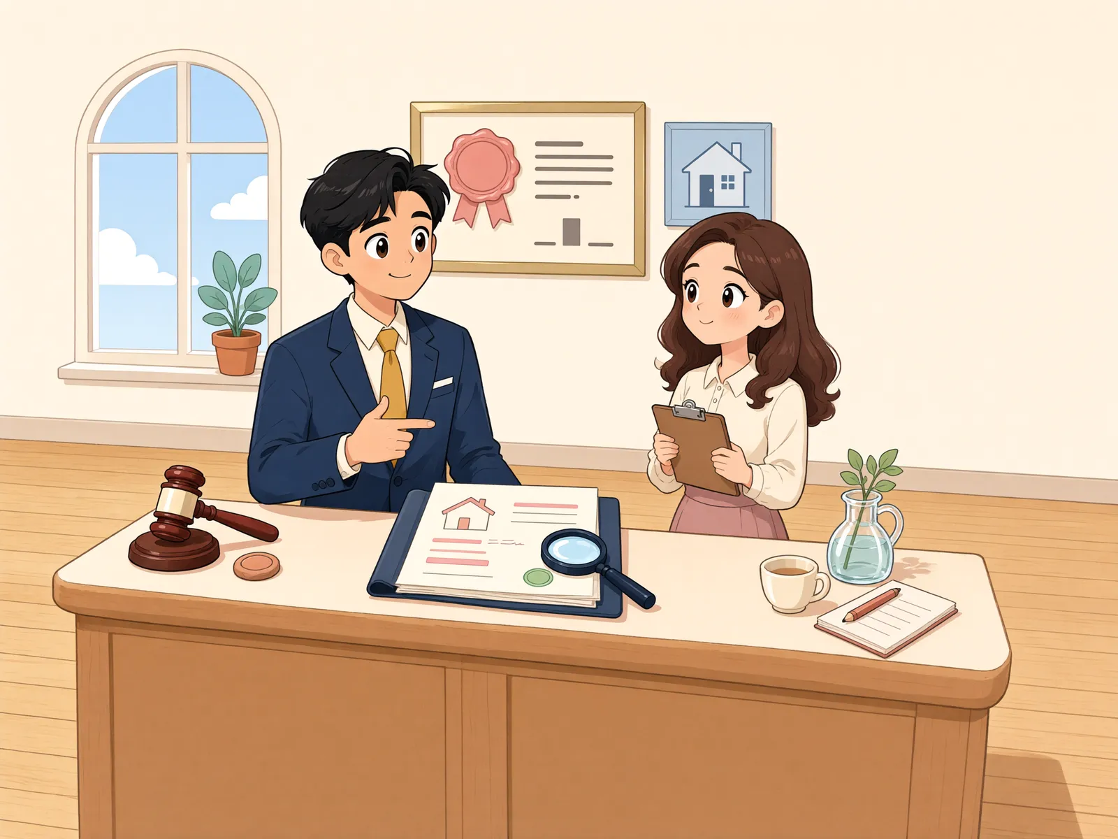 「공탁명령만 따로 불복할 수 있을까?」 상황을 그린 삽화