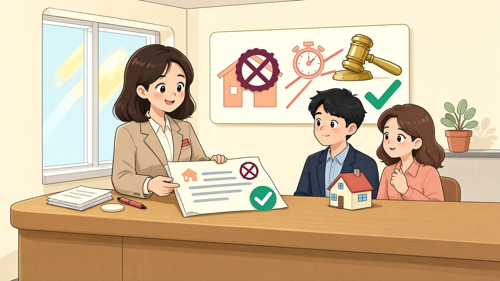 「10년 동안 집행하지 않은 가압류, 시효로 취소될까」 상황을 그린 삽화