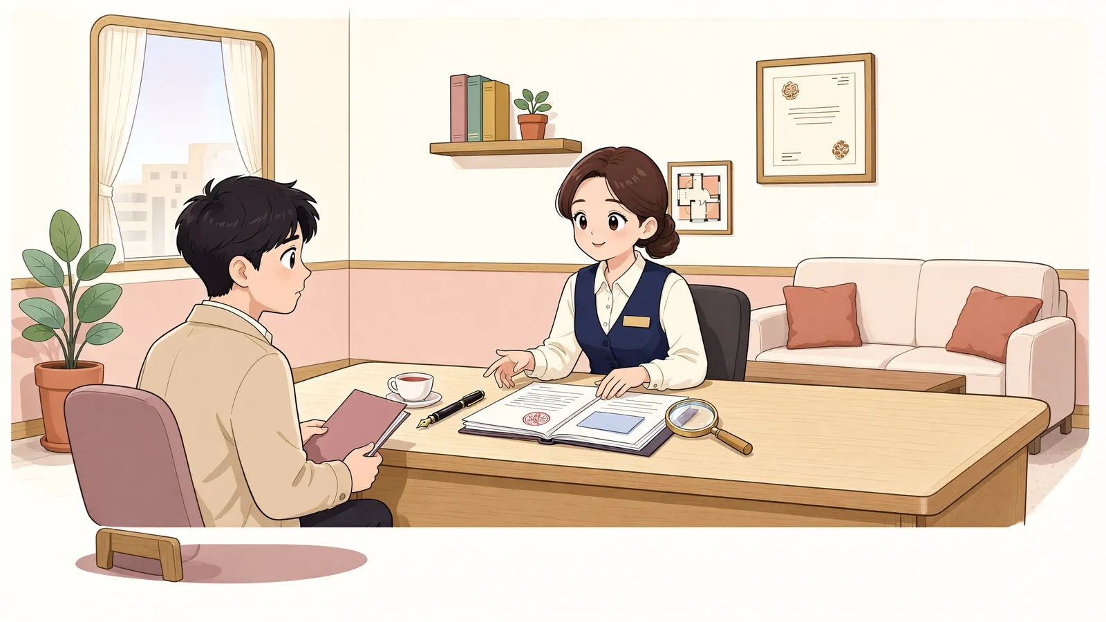 「건축물대장엔 ‘근린생활시설’, 현장은 ‘살림집’이라면?」 상황을 그린 삽화