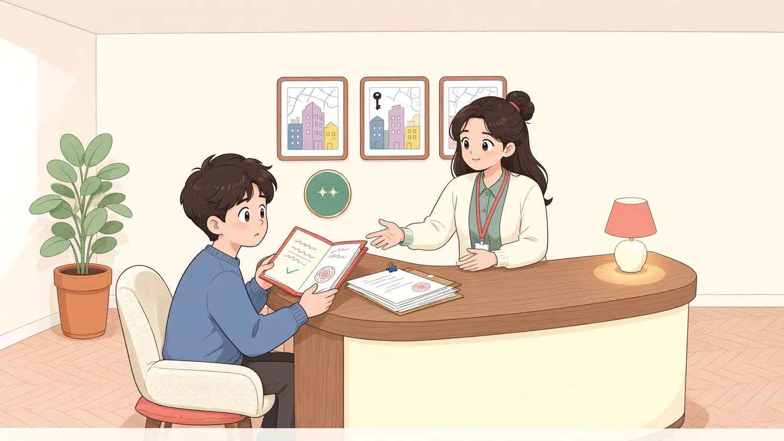 「채권자가 말소에 동의하면 명부에서 바로 빠질까?」 상황을 그린 삽화