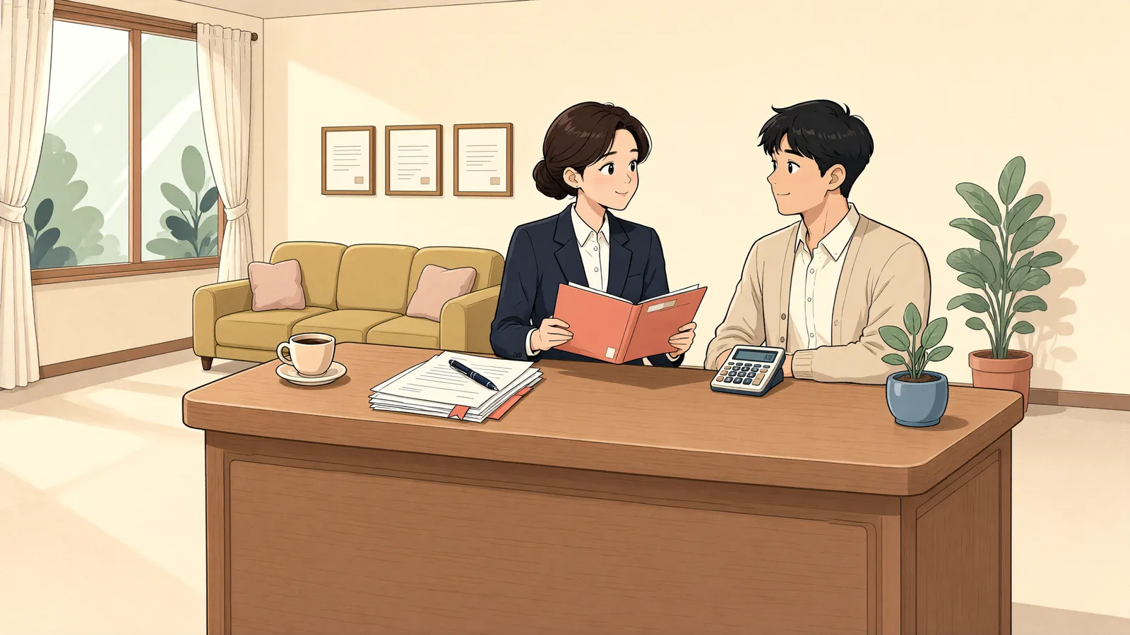 「배당금의 진짜 주인이 따로 있다면, 지급회사는 어디까지 살펴야 할까」 상황을 그린 삽화