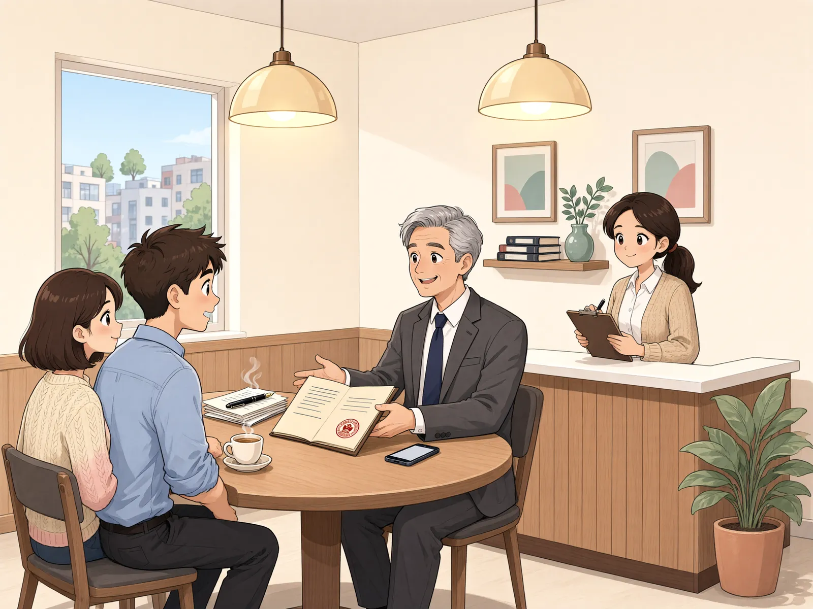「입주예정자도 말소된 부기등기를 되살려 달라고 소송할 수 있을까」 상황을 그린 삽화