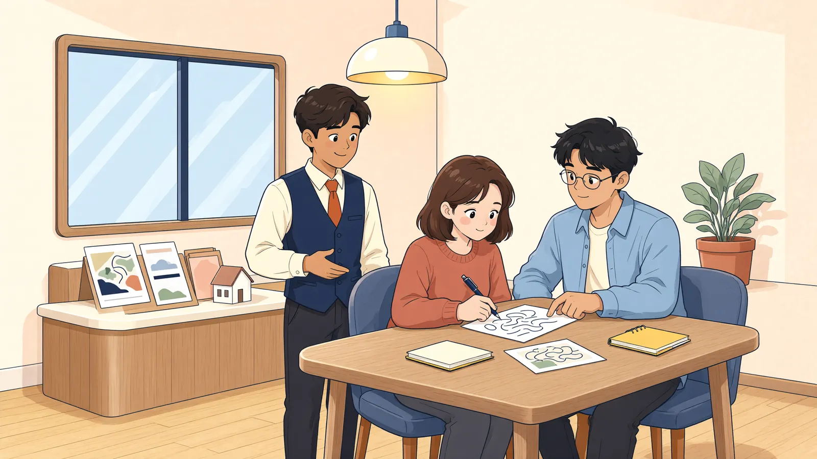 「경매정지 보증공탁금, 먼저 압류한 채권자가 우선일까?」 상황을 그린 삽화