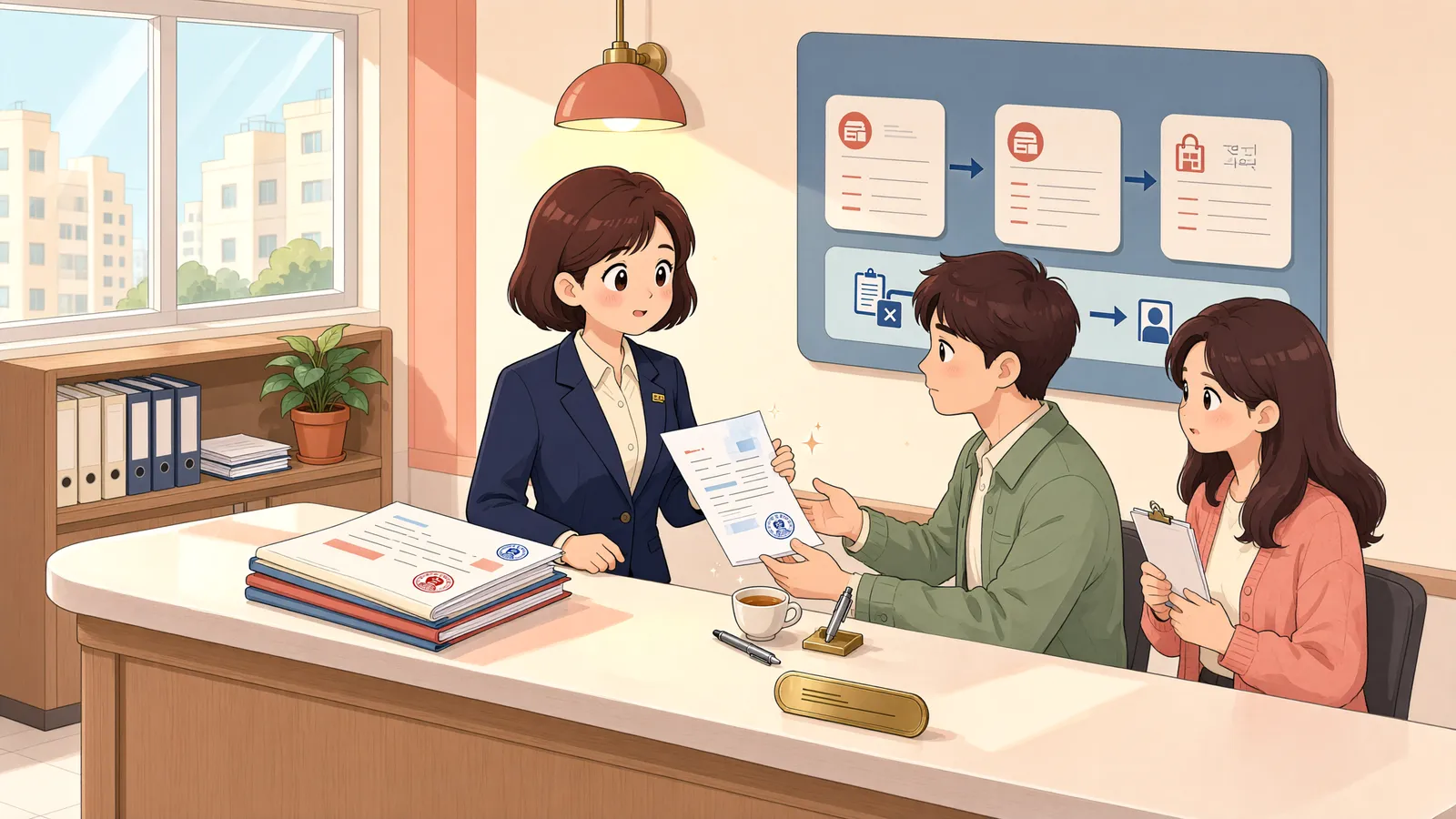 「채권을 먼저 정리했다면, 뒤늦은 근저당권 양도는 유효할까」 상황을 그린 삽화