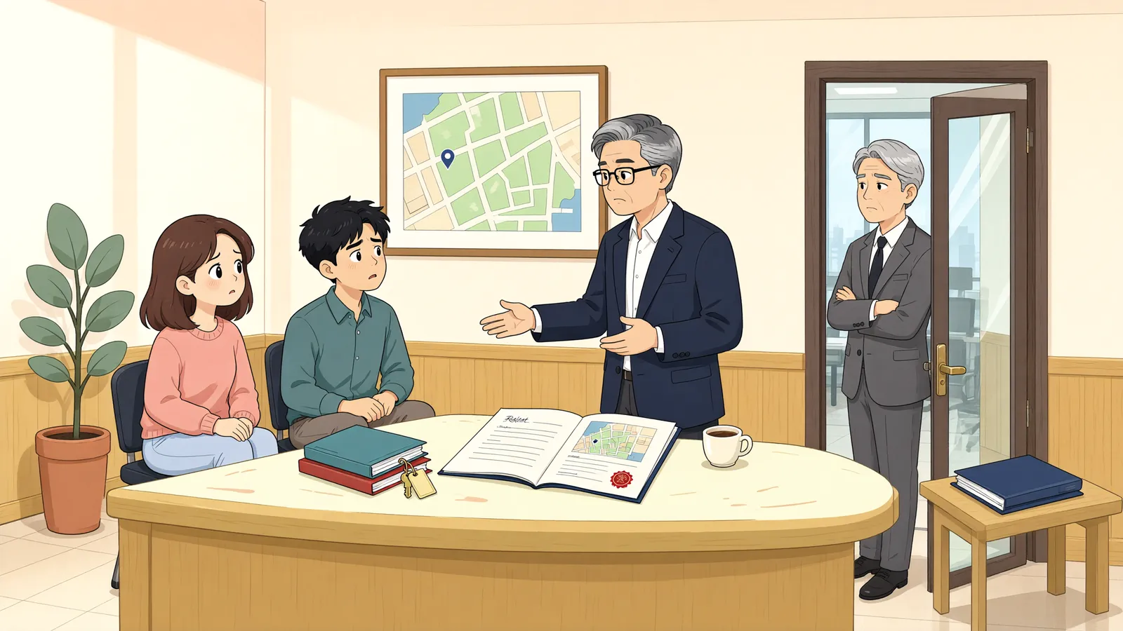 「가압류 뒤 차용증을 다시 썼다면, 가등기 우선변제 범위는?」 상황을 그린 삽화