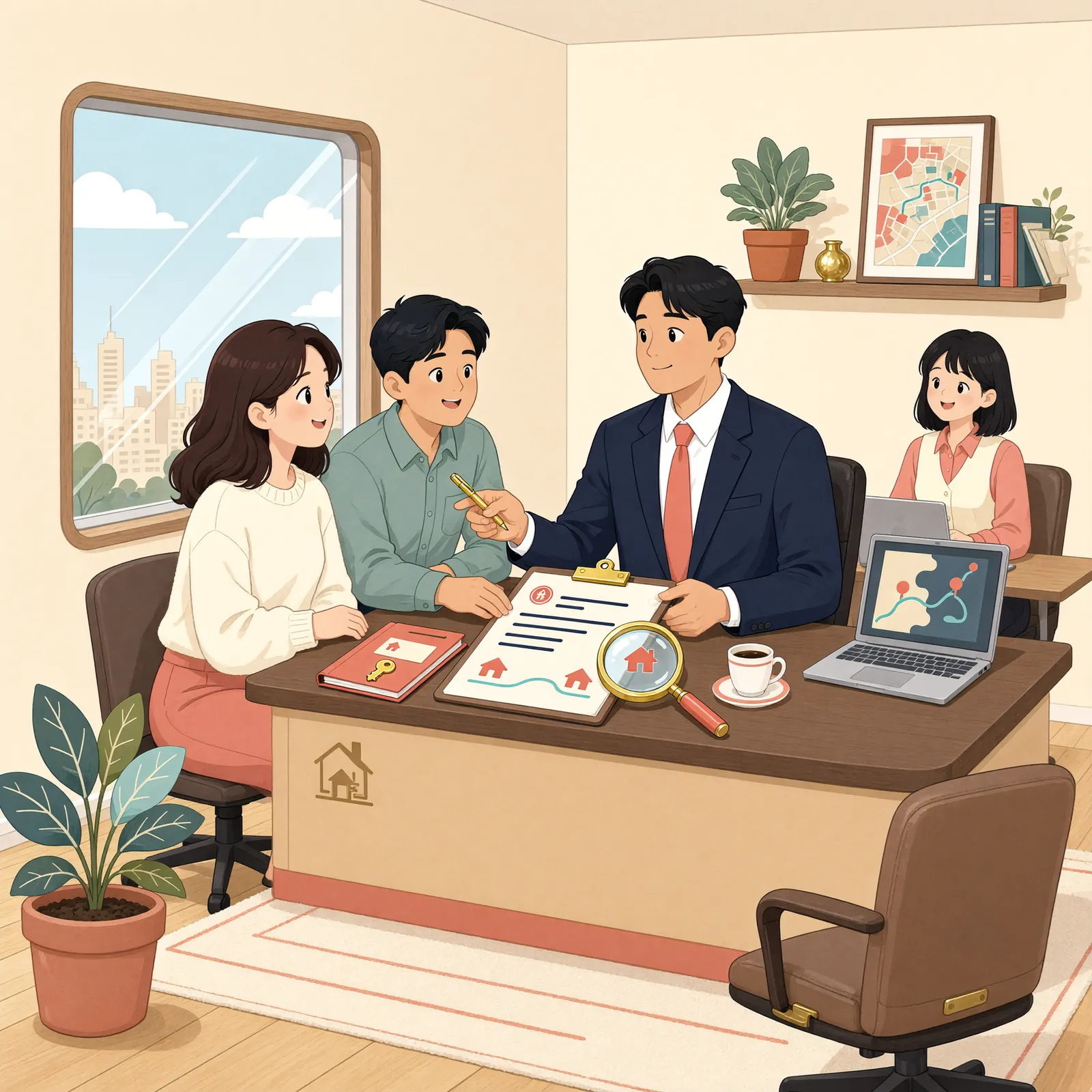 「기초연금이 들어온 통장도 압류됐다면」 상황을 그린 삽화