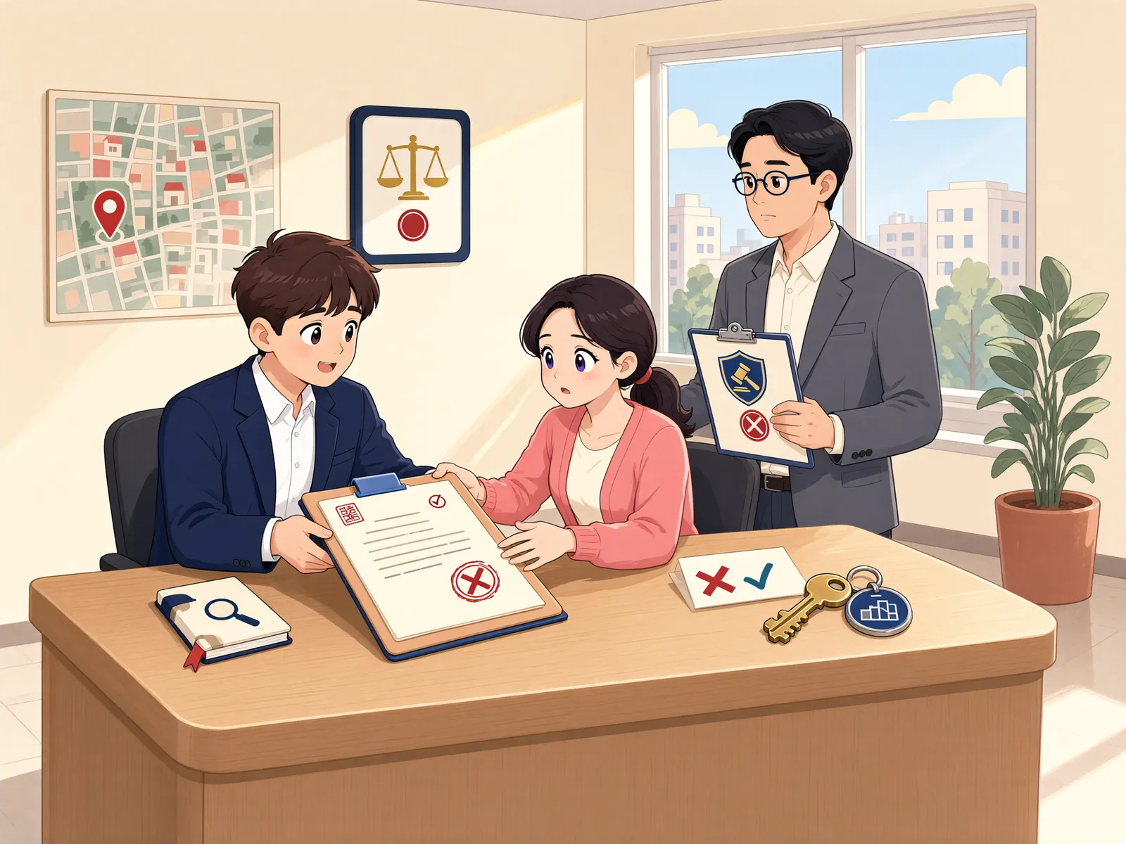 「가압류를 풀려고 전액을 줬다면, 차액은 자동으로 돌아올까」 상황을 그린 삽화