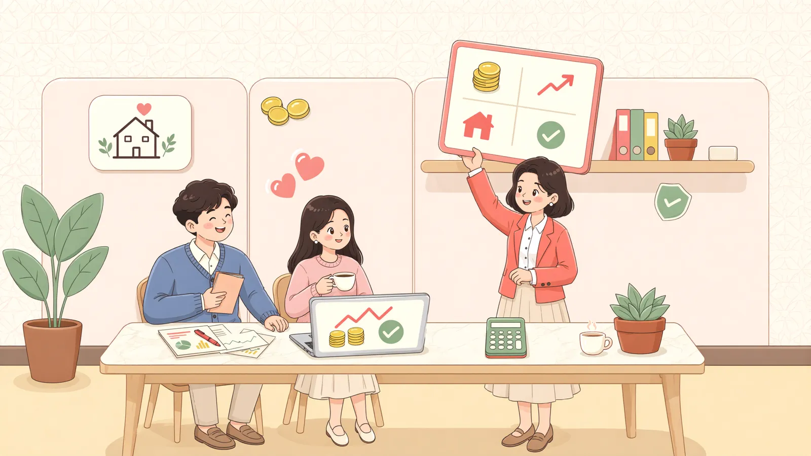 「옆집의 노래와 고기 굽는 냄새, 어디까지 참아야 할까」 상황을 그린 삽화